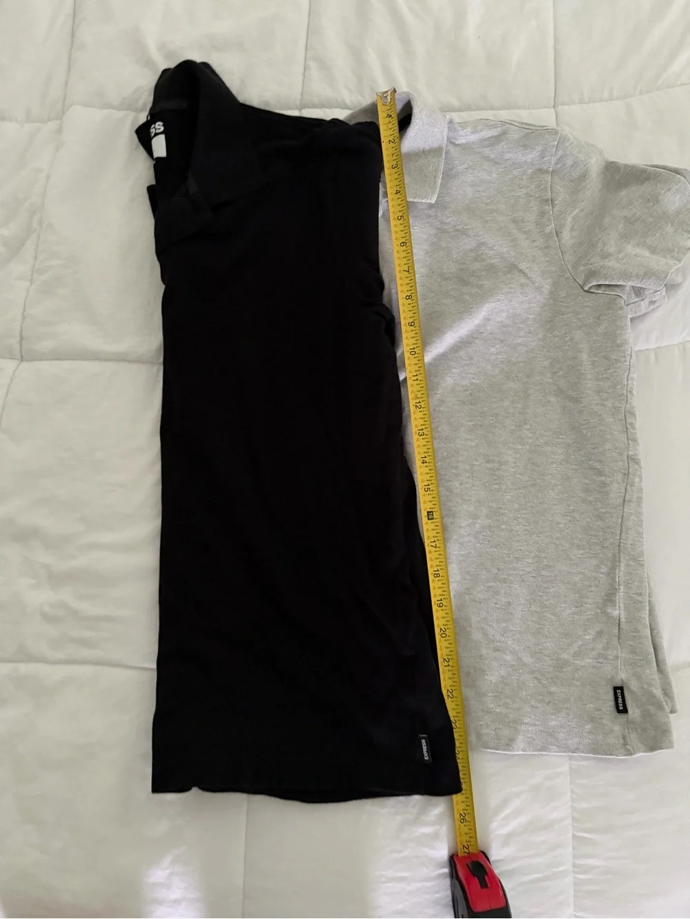 Express Men’s Polo Shirt set of 2 - Light Gray & Black